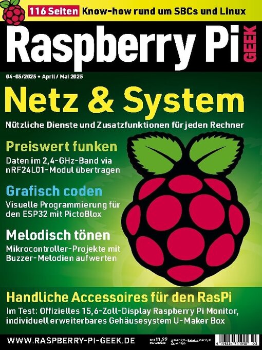 Title details for Raspberry Pi Geek by Computec Media GmbH - Available